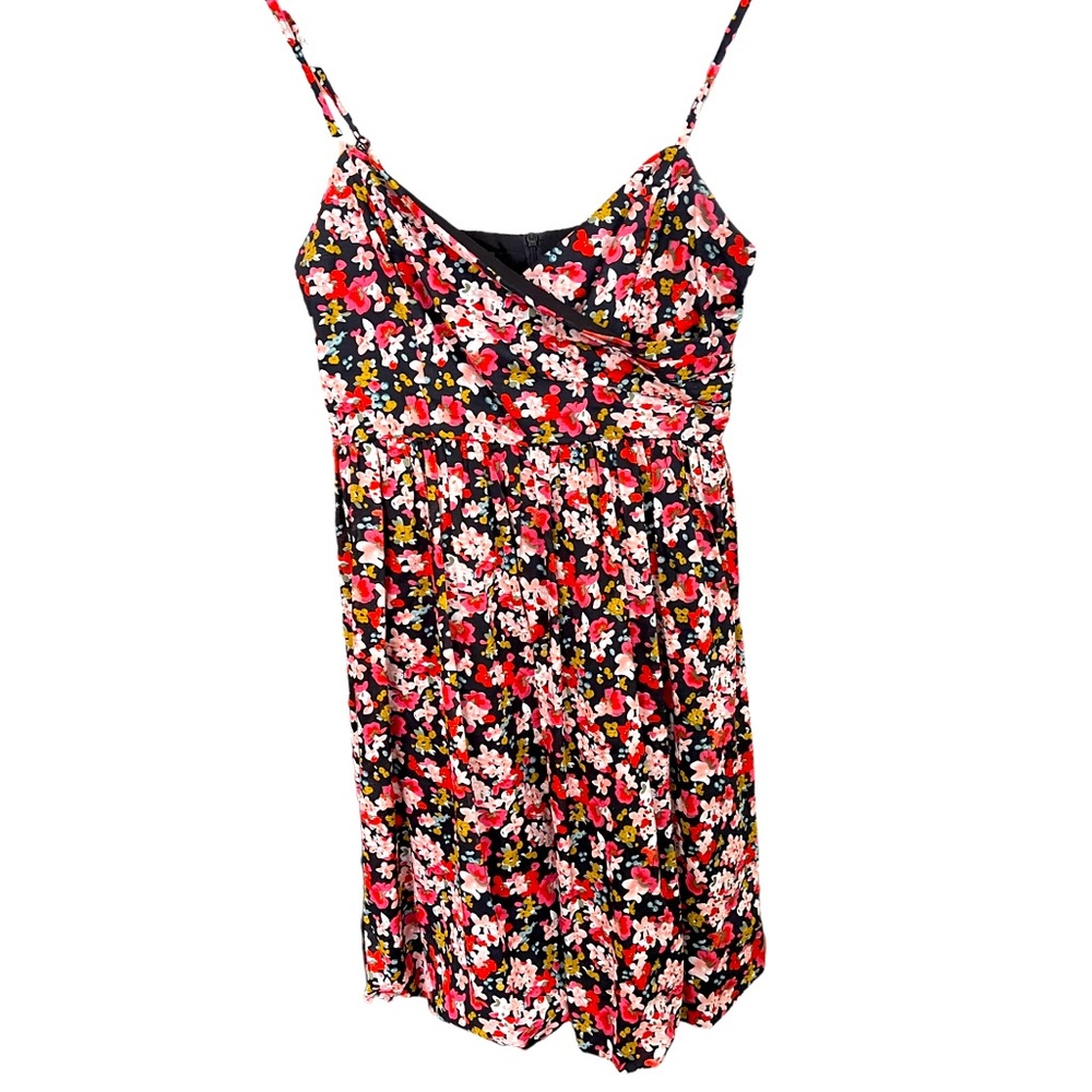 Alyx Dress Black Pink Floral Print‎ Sundress 10